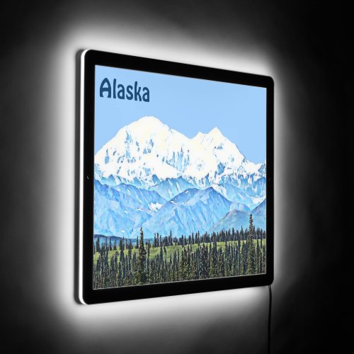 Denali Mt McKinley LED Sign