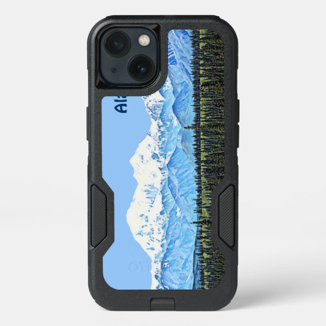 Denali (Mt. McKinley) Otterbox iPhone Case (Back)