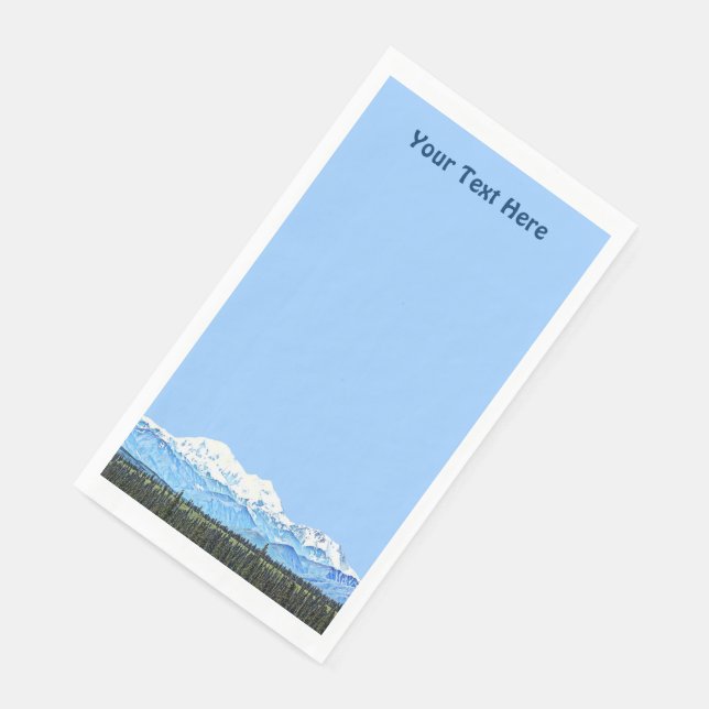 Denali (Mt. McKinley)  Paper Guest Towels (Corner)