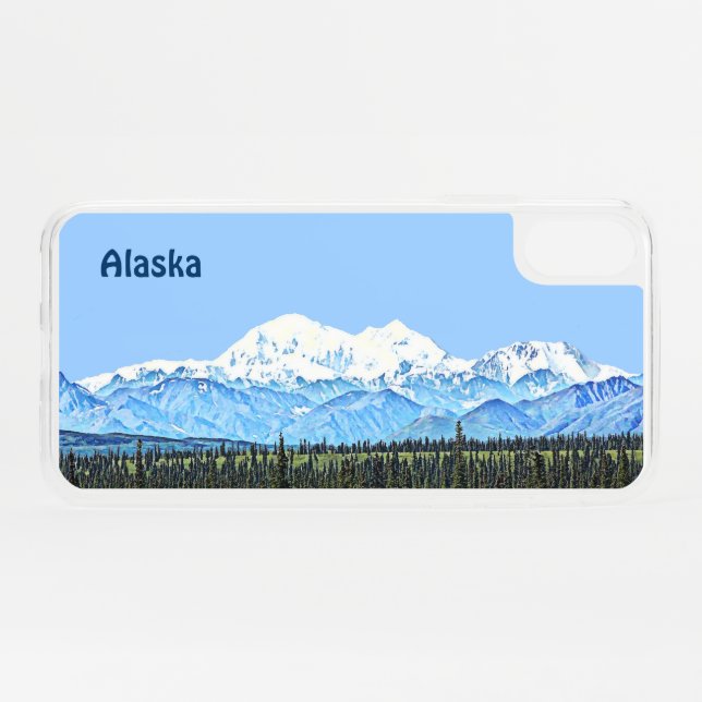 Denali (Mt. McKinley) Uncommon iPhone Case (Back (Horizontal))
