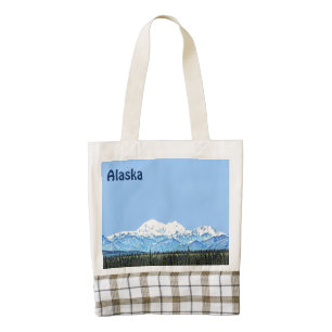 Denali (Mt. McKinley) Zazzle HEART Tote Bag