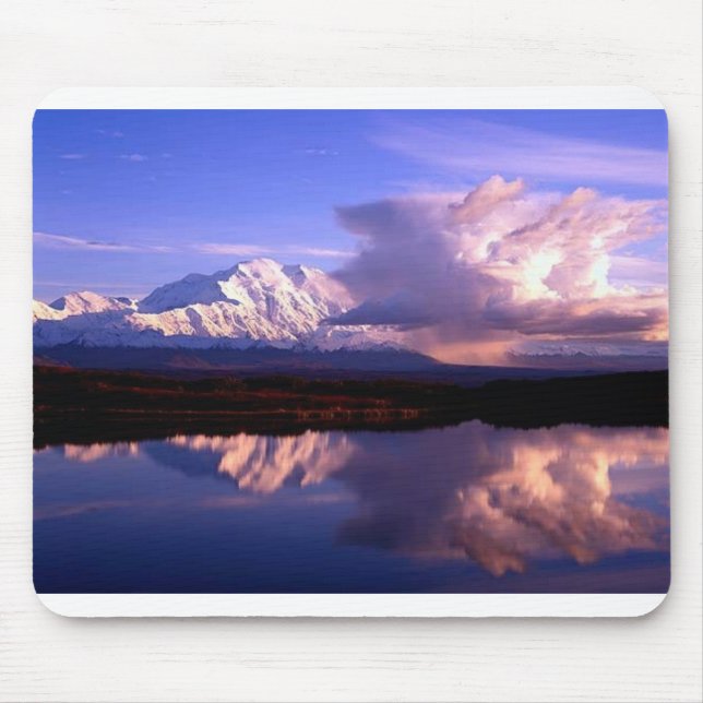 denali nat park alaska mouse pad (Front)