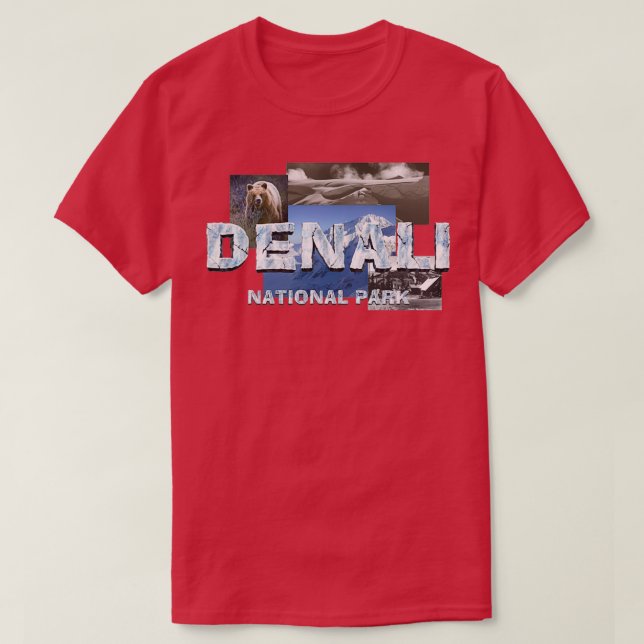 Denali National Park 60 T-Shirt (Design Front)