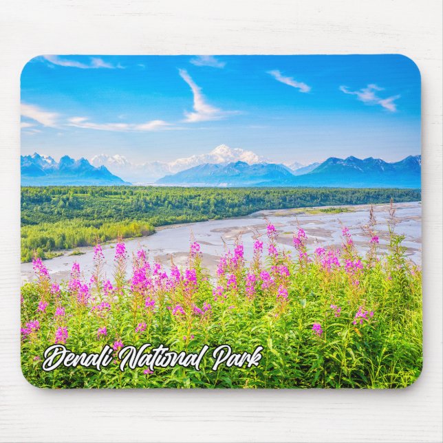 Denali National Park, Alaska Mouse Pad (Front)