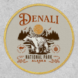 Denali National Park Alaska Patch