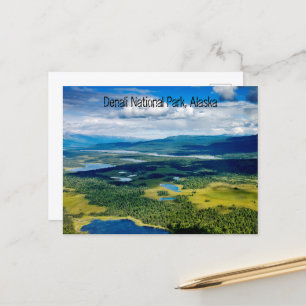 Denali National Park, Alaska Postcard