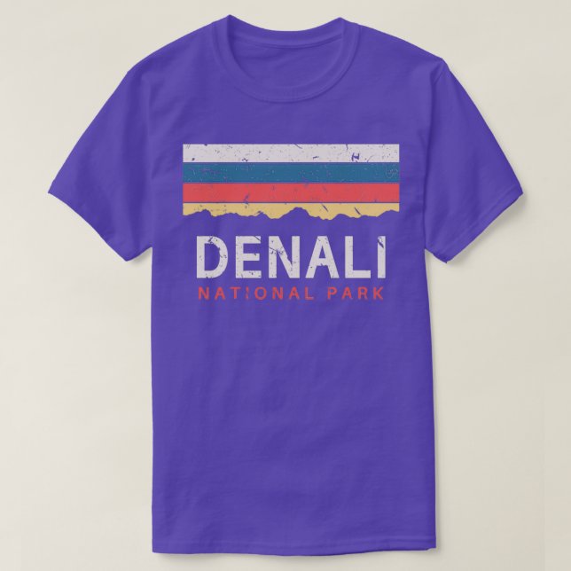 Denali National Park Alaska Souvenirs T-Shirt (Design Front)