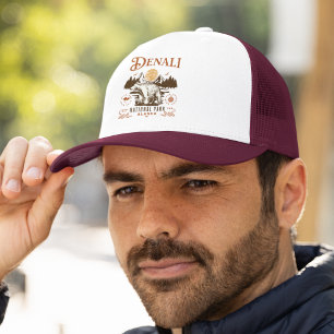 Denali National Park Alaska Trucker Hat
