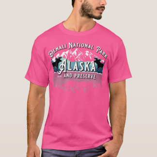 Denali National Park Alaska Usa Moose Souvenir Gif T-Shirt