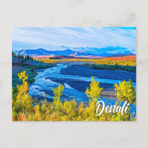 Denali National Park, Alaska, USA Postcard
