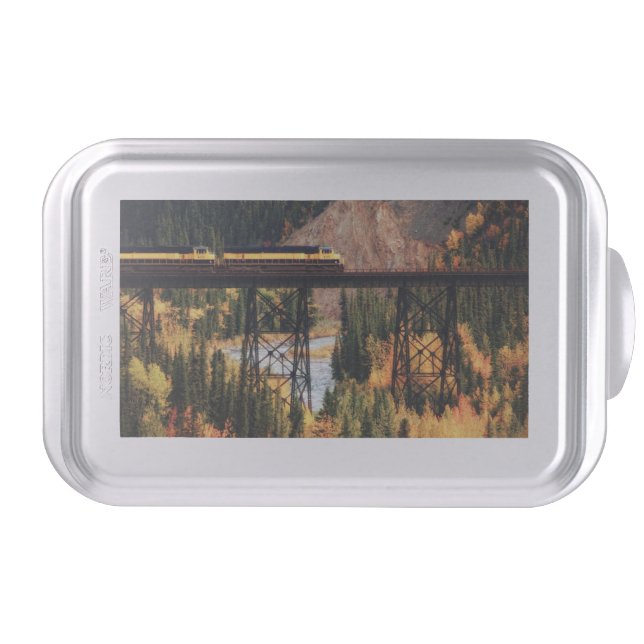 Denali National Park and Preserve USA Alaska Cake Pan (Front)