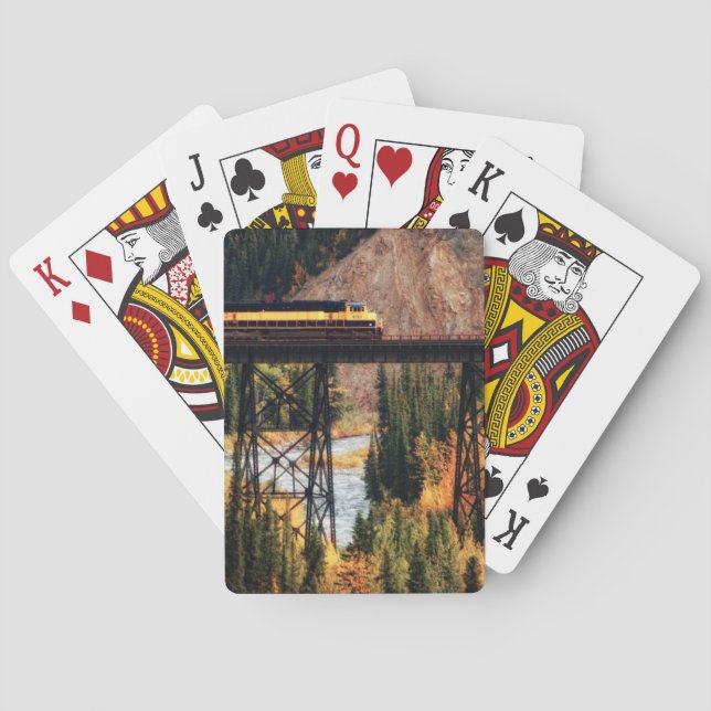 Denali National Park and Preserve USA Alaska Poker Cards (Back)