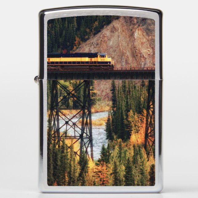 Denali National Park and Preserve USA Alaska Zippo Lighter (Front)