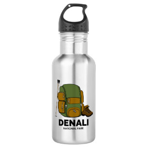 Denali National Park Backpack Stainless Steel Water Bottle