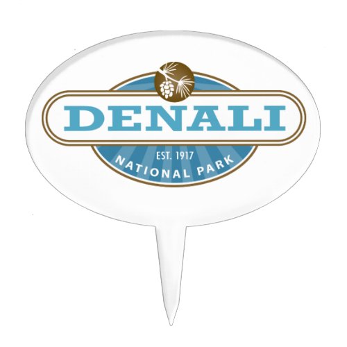 Denali National Park Cake Topper