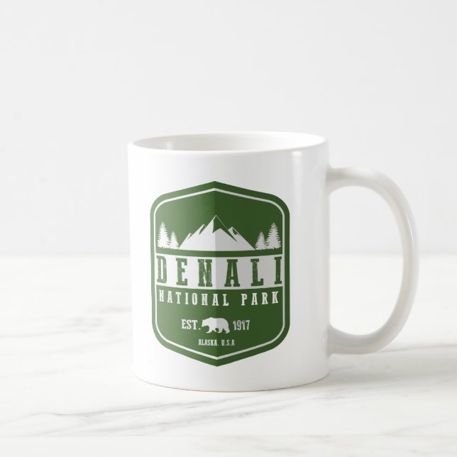 Denali National Park Coffee Mug (Right)