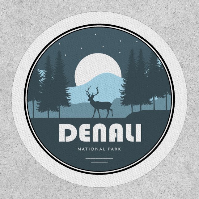 Denali National Park Deer Patch (Front)