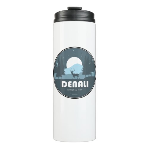 Denali National Park Deer Thermal Tumbler