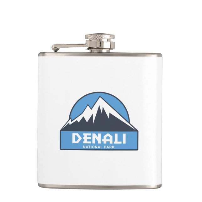 Denali National Park Flask (Front)