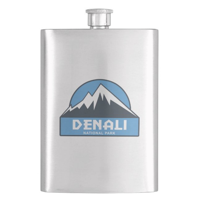 Denali National Park Flask (Front)