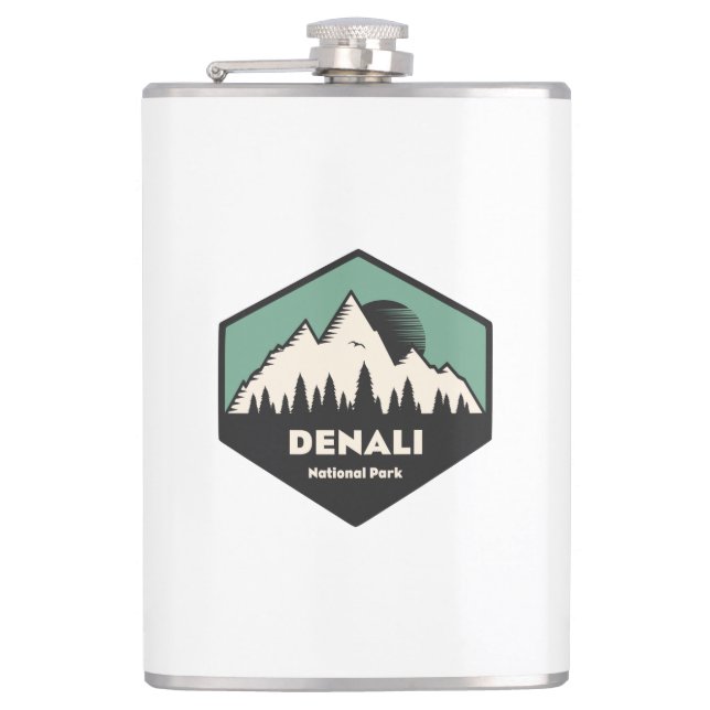 Denali National Park Flask (Front)