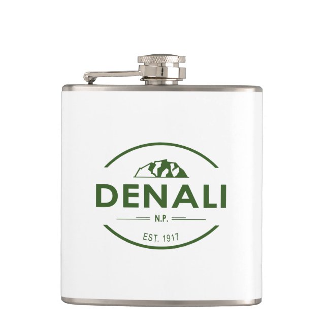 Denali National Park Flask (Front)