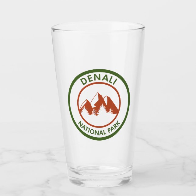 Denali National Park Glass (Front)