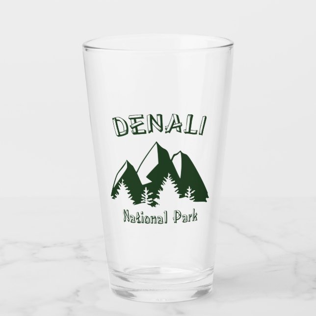 Denali National Park Glass (Front)