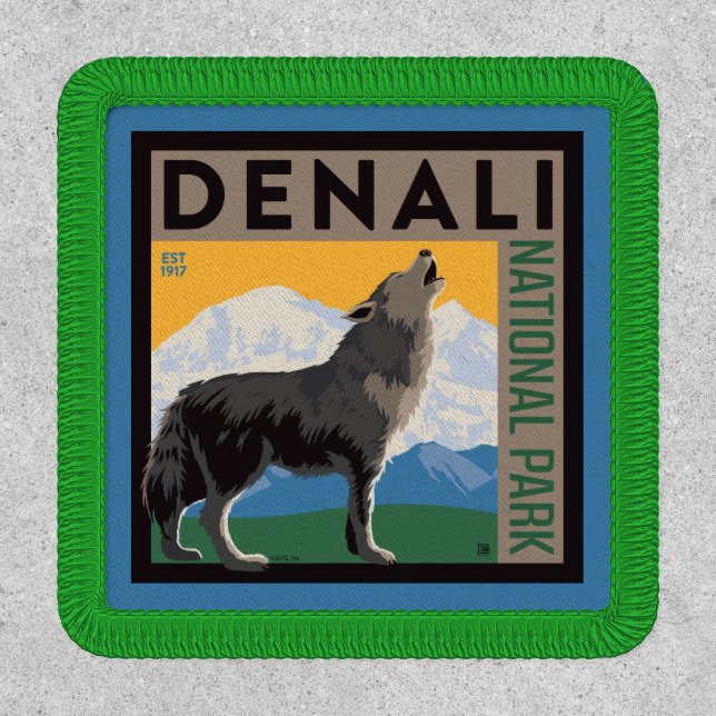 Denali National Park | Howling Wolf Patch (Front)