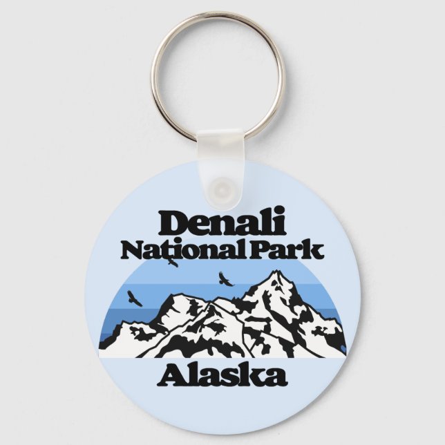 Denali National Park Keychain (Front)