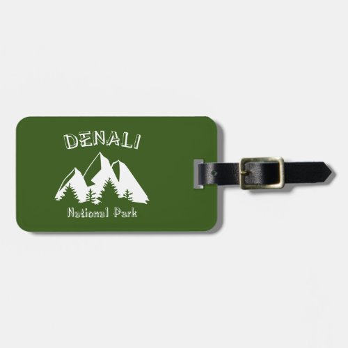 Denali National Park Luggage Tag