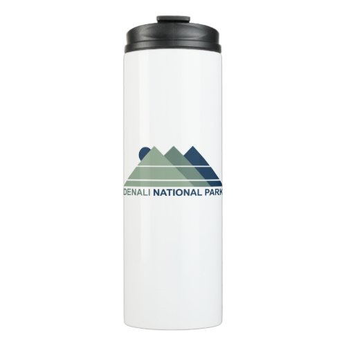 Denali National Park Mountain Sun Thermal Tumbler