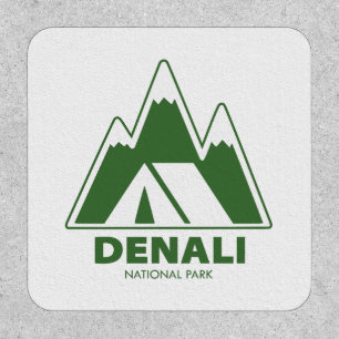 Denali National Park Mountains Camping Patch