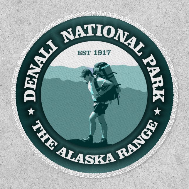 Denali National Park  Patch (Front)