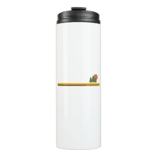 Denali National Park Pine Trees Sun Thermal Tumbler