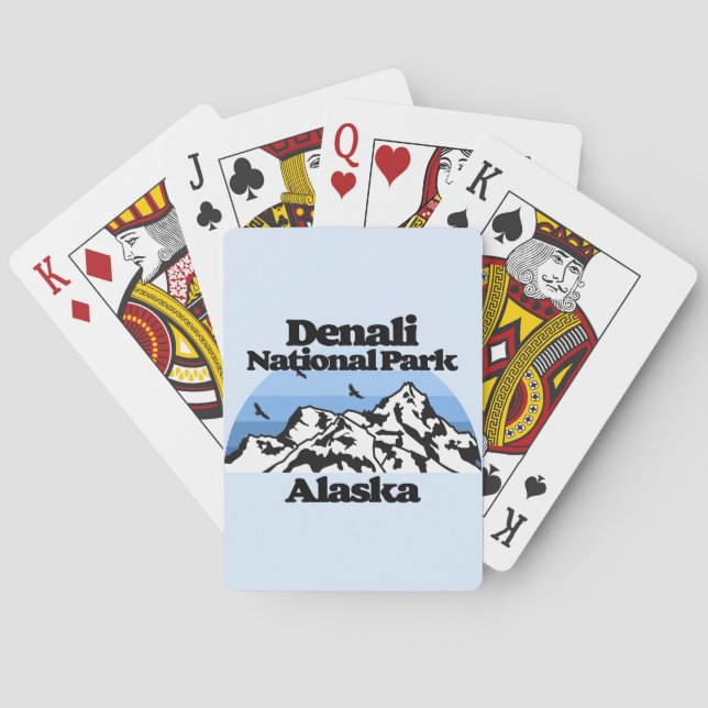 Denali National Park Poker Cards (Back)