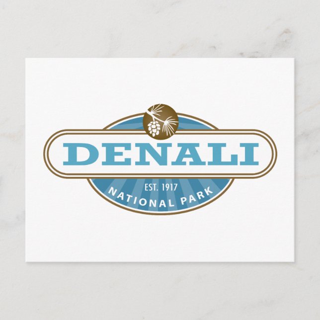 Denali National Park Postcard (Front)