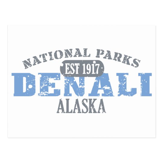 Denali National Park Postcard