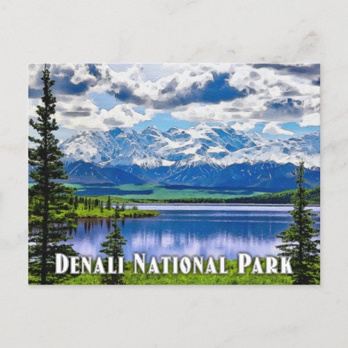 Denali National Park _ Postcard