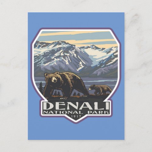 Denali National Park Postcard