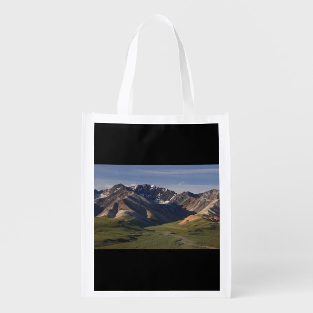 Denali National Park Reusable Grocery Bag (Front)