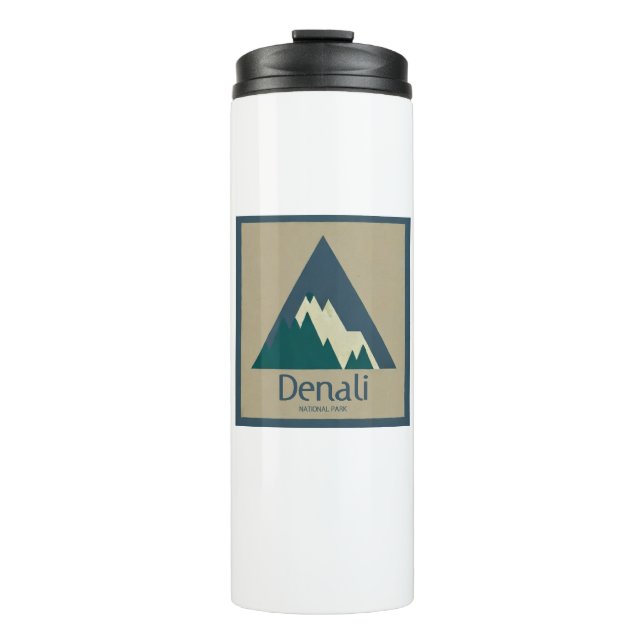 Denali National Park Rustic Thermal Tumbler (Front)