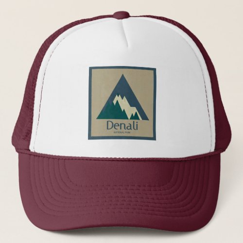 Denali National Park Rustic Trucker Hat