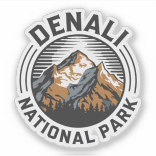 Denali National Park Sticker