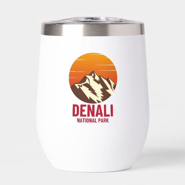 DENALI NATIONAL PARK THERMAL WINE TUMBLER (Front)