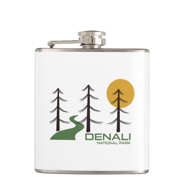 Denali National Park Trail Flask (Front)