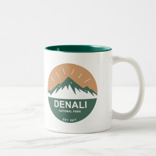 Denali National Park Two-Tone Coffee Mug