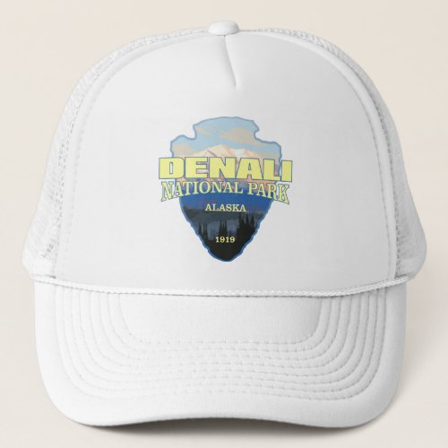 Denali NP arrowhead Trucker Hat