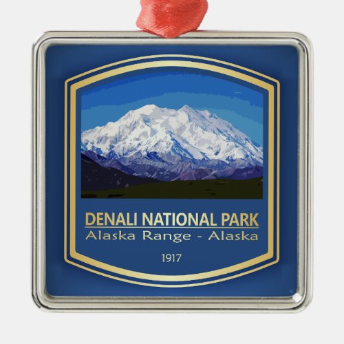 Denali NP PF1 Metal Ornament