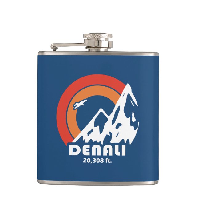 Denali Sun Eagle Flask (Front)